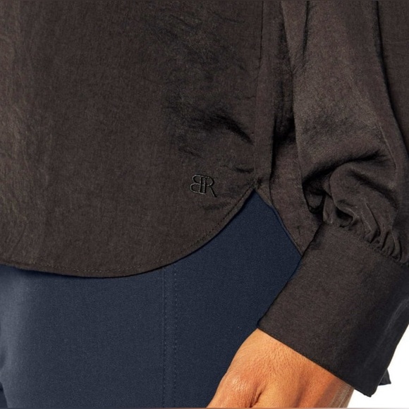 NWT Banana Republic Long Sleeve Satin Pullover - Picture 5 of 8